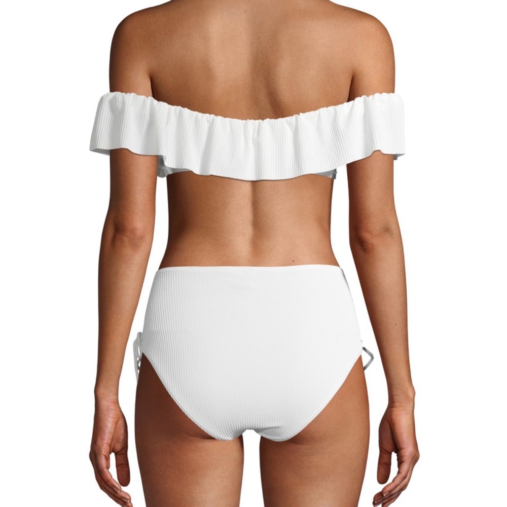 White bikini set